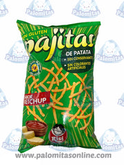 PAJITAS KÉTCHUP 100 GR 1.20 PALOMITAS ONLINE